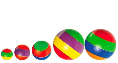 Купить Мячи резиновые (комплект из 5 мячей различного диаметра) в Асбесте 