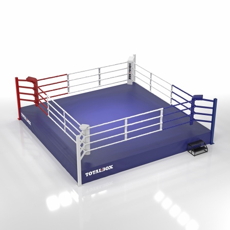 Купить Ринг боксерский Totalbox на помосте 0,5 м, 6х6м, 5х5м в Асбесте 