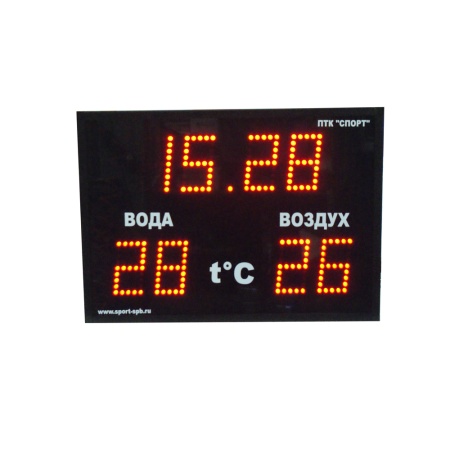 Купить Часы-термометр СТ1.13-2t для бассейна в Асбесте 