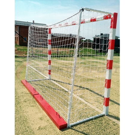 Купить Ворота мини-футбольные без сетки 2х3х1 м. (добровольный серт.) с накидным противовесом 25 кг в Асбесте 