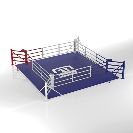 Купить Ринг боксерский напольный Totalbox на упорах 6х6м в Асбесте 