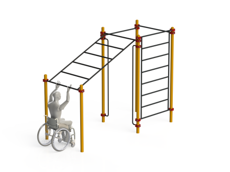 Купить Спортивный комплекс для инвалидов-колясочников WRK-D15_76mm в Асбесте 