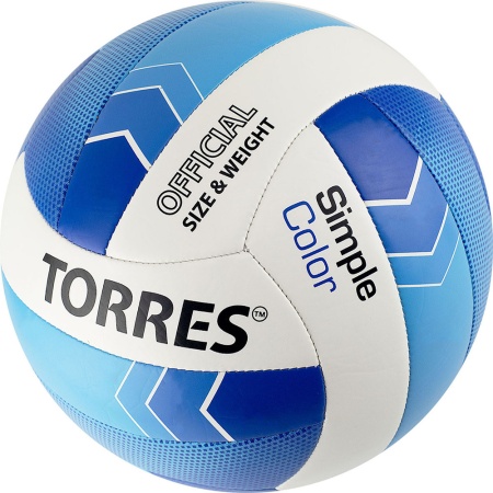 Купить Мяч волейбольный Torres Simple Color любительский р.5 в Асбесте 
